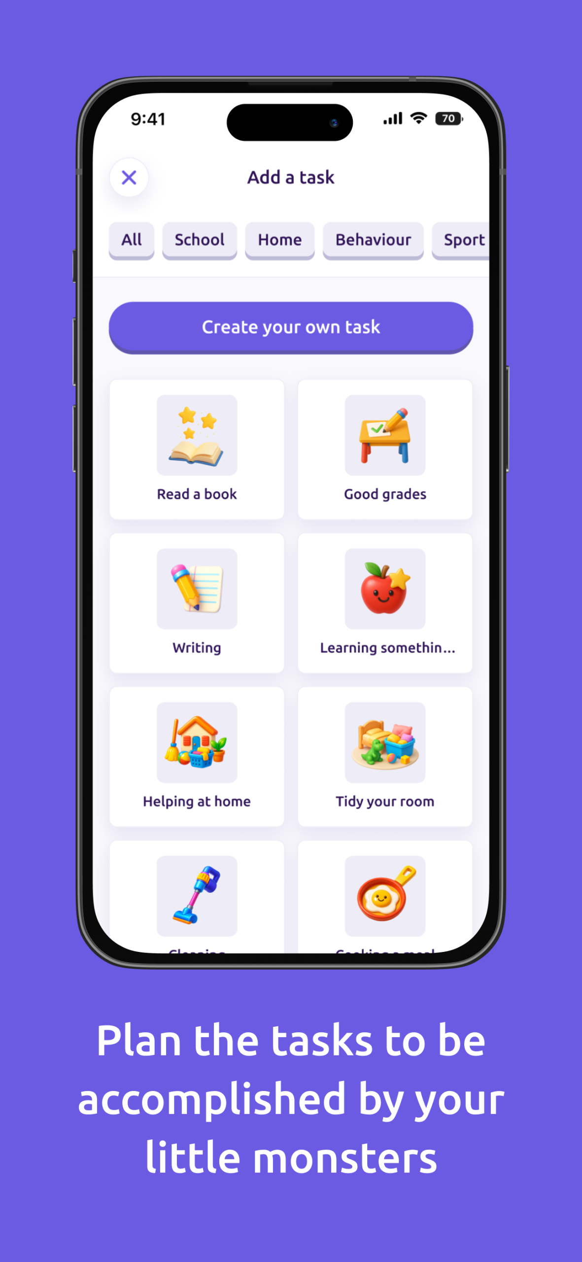 tasks and challenges